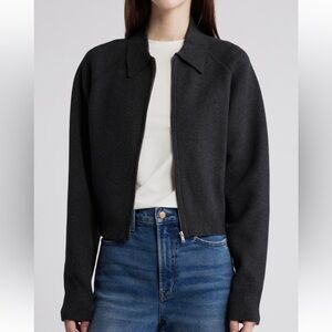COS Double faced knitted jacket